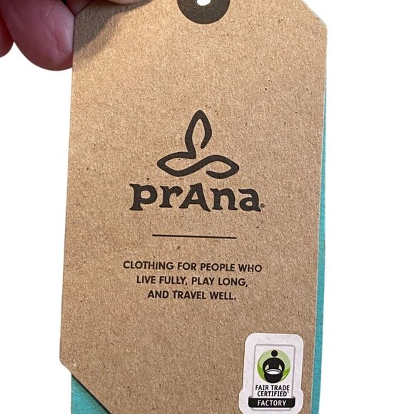 PrAna Buenos Dias Dress Iced Aqua Size L Fair Trade Sustainable Cotton Sleeveles - Picture 8 of 11